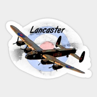 Lancaster Bomber Sticker